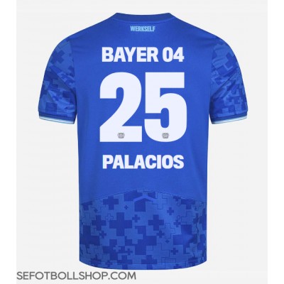 Billiga Bayer Leverkusen Exequiel Palacios #25 Tredje fotbollskläder 2025-26 Kortärmad Billiga Bayer Leverkusen Exequiel Palacios #25 Tredje fotbollskläder 2025-26 Kortärmad